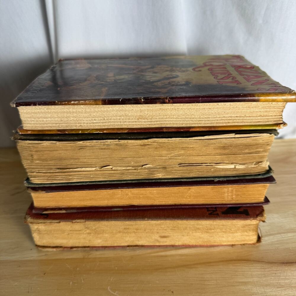 Lot of 4 Tarzan series by Edgar Rice Burroughs - Picture 2 of 16